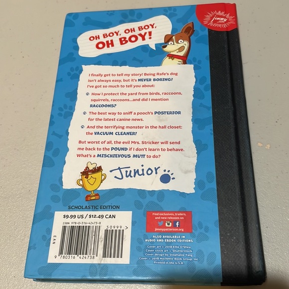 Dog Diaries: A Middle School Story by James Patterson and Steven Butler - Picture 2 of 3